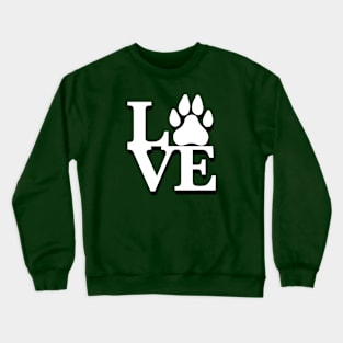 Love for dogs (shadow) Crewneck Sweatshirt